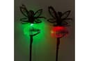 Online-Fuchs Solar-Gartenstecker Fee Rosa LED Metall Bild 3