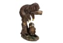 Online-Fuchs Gartenfigur 2 Faultiere mit Baum wetterfest Bild 3