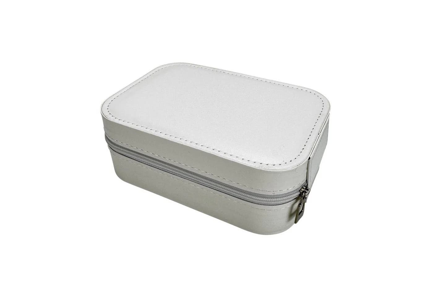 Online-Fuchs Schmuckkasten Travelcase mit LED-Spiegel und Kunstleder