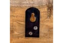 Online-Fuchs Garderobenleiste aus Holz mit 5 schwarzen Metallhaken Bild 5