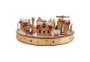 Online-Fuchs Adventskranz Holz mit LED-Beleuchtung & Timer Bild 1