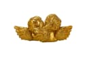 Online-Fuchs Dekofigur 2 goldene Engel mit Flügeln Bild 3