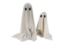 Online-Fuchs Halloween Dekofigur 2 Geister mit LED & Timer Bild 1