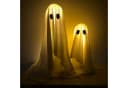 Online-Fuchs Halloween Dekofigur 2 Geister mit LED & Timer Bild 3