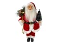 Online-Fuchs Weihnachtsmann mit Tannenbaum und LED-Lichterkette mit Timer Bild 1