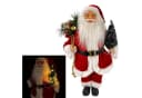 Online-Fuchs Weihnachtsmann mit Tannenbaum und LED-Lichterkette mit Timer Bild 2
