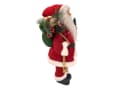 Online-Fuchs Weihnachtsmann mit Tannenbaum und LED-Lichterkette mit Timer Bild 3