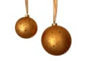 Online-Fuchs LED Weihnachtskugeln Gold Glas 2er Set Bild 1