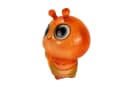 Online-Fuchs Gartenfigur Raupe Regenwurm Orange Grün Kunstharz Bild 3