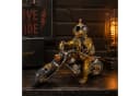 Online-Fuchs Dekofigur Rocker-Affe auf Motorrad Gold/Silber Bild 2