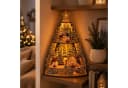 Online-Fuchs LED Lichterbogen Winterlandschaft Beige 90° Eckdesign Bild 2