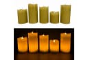 Online-Fuchs LED-Kerzen 5er-Set Echtwachs Timer Bild 2