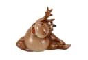 Online-Fuchs Gartenfigur Nilpferd Yoga Kunstharz Bild 1