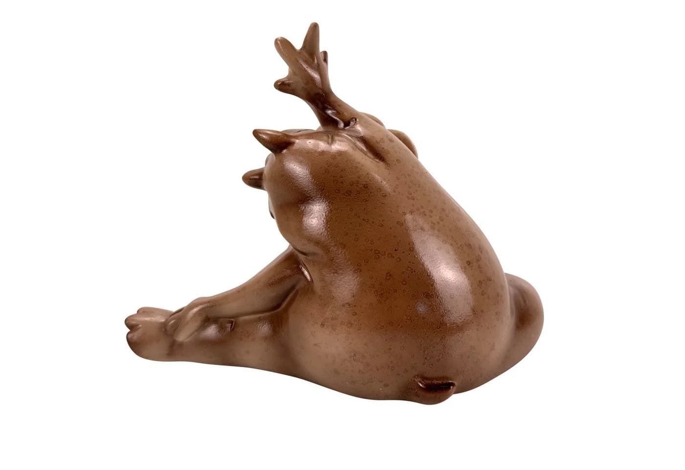 Online-Fuchs Gartenfigur Nilpferd Yoga Kunstharz - Bild 5