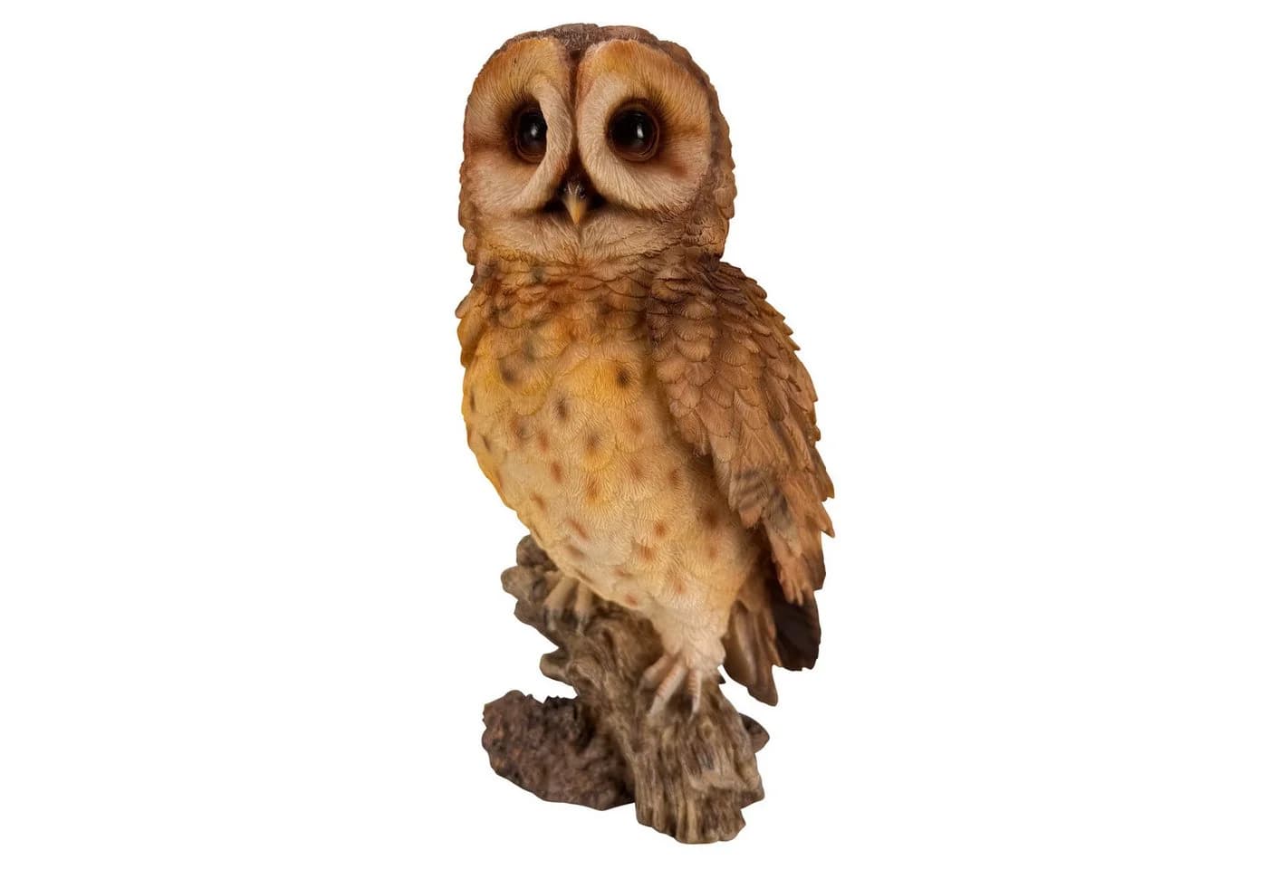 Online-Fuchs Gartenfigur Eule Braun 31 cm Kunstharz