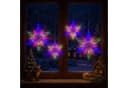 Online-Fuchs Fensterdekoration 4 Sterne LED Acrylglas Timer Bild 2