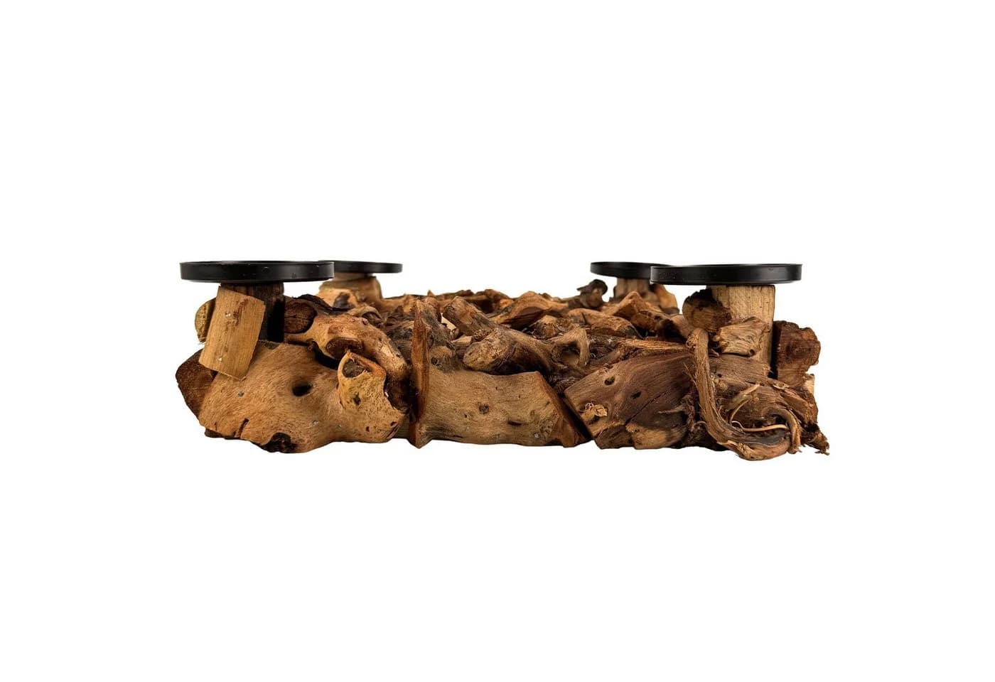 Online-Fuchs Adventskranz Treibholz-Look Beige - Bild 4