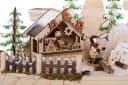 OTTO home Teelichthalter Weihnachtsdeko Winterlandschaft aus Holzwerkstoff Bild 3