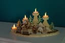 OTTO home Teelichthalter Weihnachtsdeko Winterlandschaft aus Holzwerkstoff Bild 5