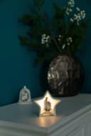 Myflair Krippe Weihnachtsdeko 1-tlg. mit LED Beleuchtung Gold/Weiß Bild 5