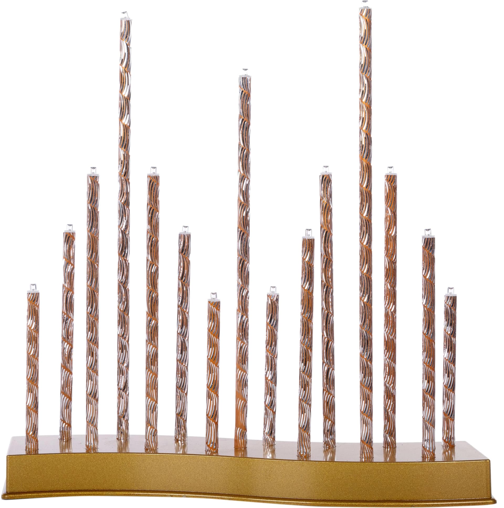 Myflair Lichterbogen Gold mit 15 LED's