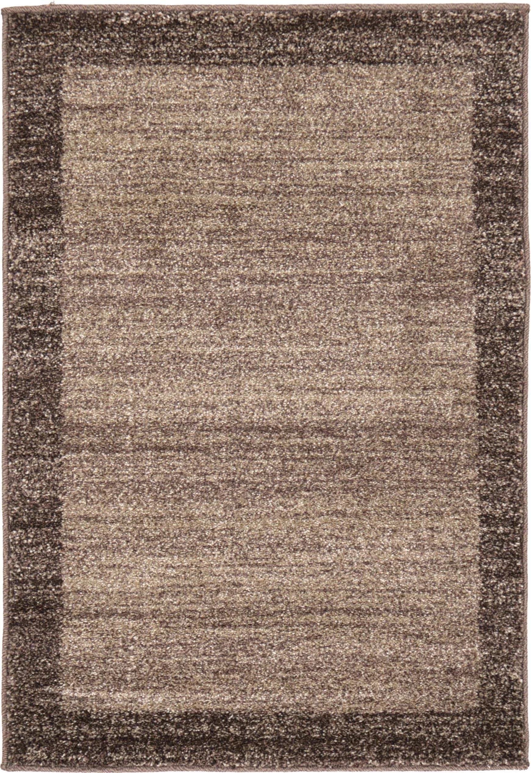 MyFlair Teppich Good Times Braun Beige Meliert