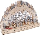 Myflair LED Schwibbogen Weihnachtsdeko Beige/Grau Bild 1