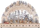 Myflair LED Schwibbogen Weihnachtsdeko Beige/Grau Bild 2