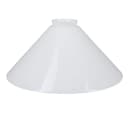 Home4Living Lampenschirm Schusterschirm Opal Weiß Ø 257mm Lampenglas E27 Ersatzglas Bild 2
