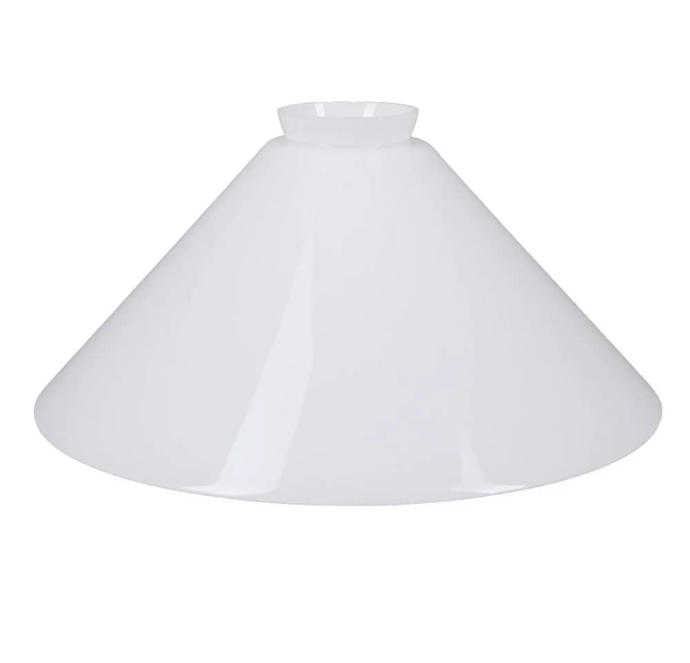 Home4Living Lampenschirm Schusterschirm Opal Weiß Ø 257mm Lampenglas E27 Ersatzglas - Bild 2