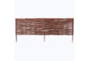 Home4Living Beetumrandung aus Weide 5er Set Steckzaun Bild 1