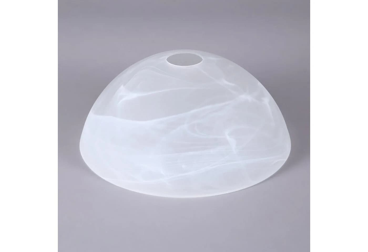Home4Living Lampenglas Weiß Ø 255mm Alabaster Glas E27 Ersatzglas