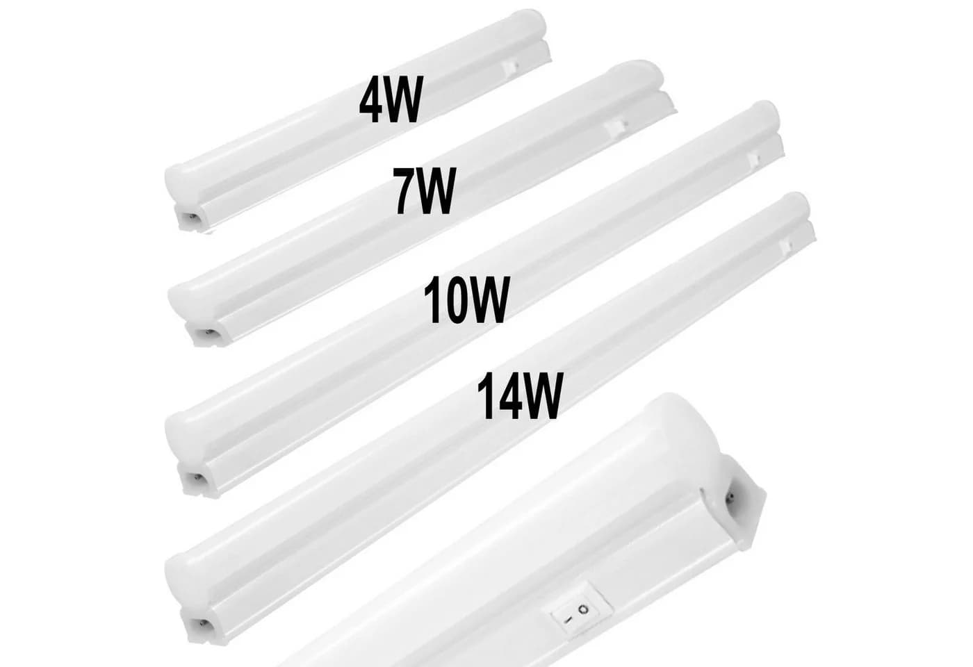 Home4Living LED Unterbauleuchte 4W 315mm Weiß Kunststoff