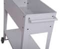 Home4Living Hochbeet Grau Metall mit Rollen Bild 4