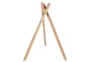 Home4Living Vogelhausständer Dreibein Massivholz 102cm Bild 2