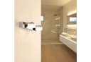 Home4Living LED Wandleuchte 2-flg. Badleuchte Chrom Modern Bild 3