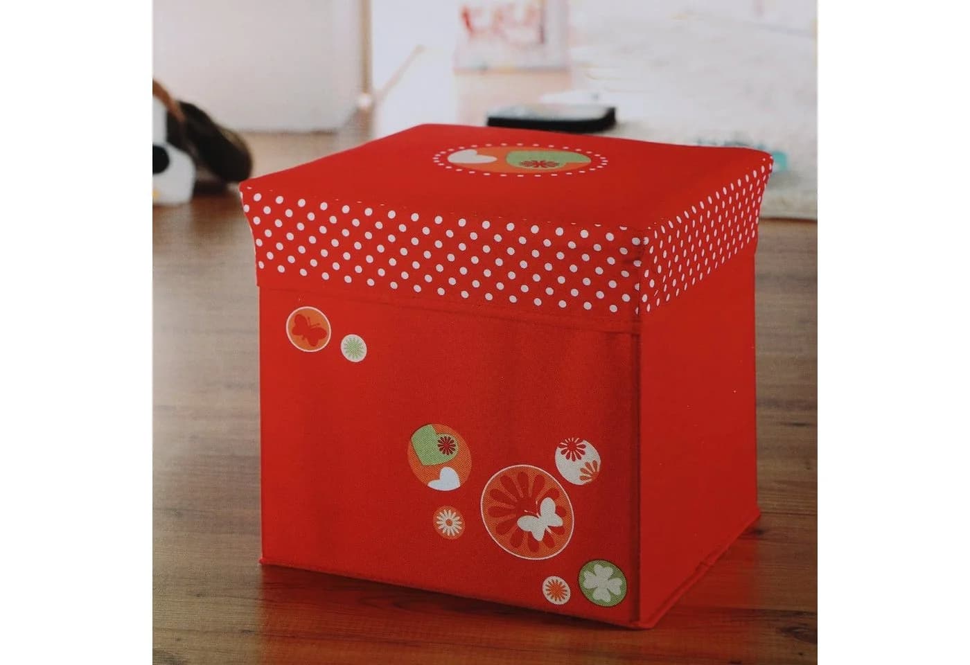 Home4Living Sitztruhe Rosa Klappbar Kinder Sitzbox - Bild 3