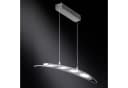 Home4Living Pendelleuchte DIJON 4-flammig LED Nickel-Matt Bild 1