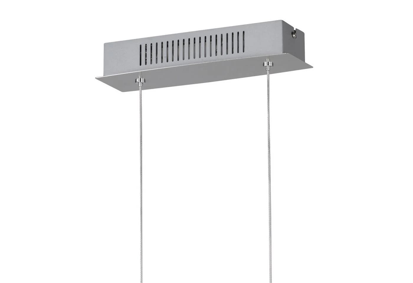 Home4Living Pendelleuchte LED 2-flg. Nickel matt/Weiß - Bild 3