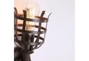 Home4Living Wandleuchte Wandfackel Rustikal Metall Bild 3