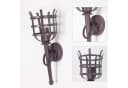 Home4Living Wandleuchte Wandfackel Rustikal Metall Bild 4