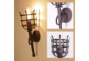 Home4Living Wandleuchte Wandfackel Rustikal Metall Bild 5