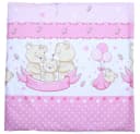 Primawela Kissenbezug Rosa 80x80 cm Baumwolle Baby Kinder Bild 1