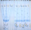 Primawela Vorhang mit Schlaufen Kinderzimmer Gardine Blau Bild 2