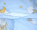 Primawela Babybettwäsche 6-teiliges Set mit Himmel Blau Bild 5