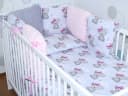 Primawela Babybettwäsche-Set Minky mit Nestchen & Chiffon-Himmel Bild 1