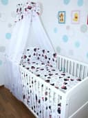 Primawela Babybettwäsche 6-tlg. Set Chiffonhimmel Bild 2