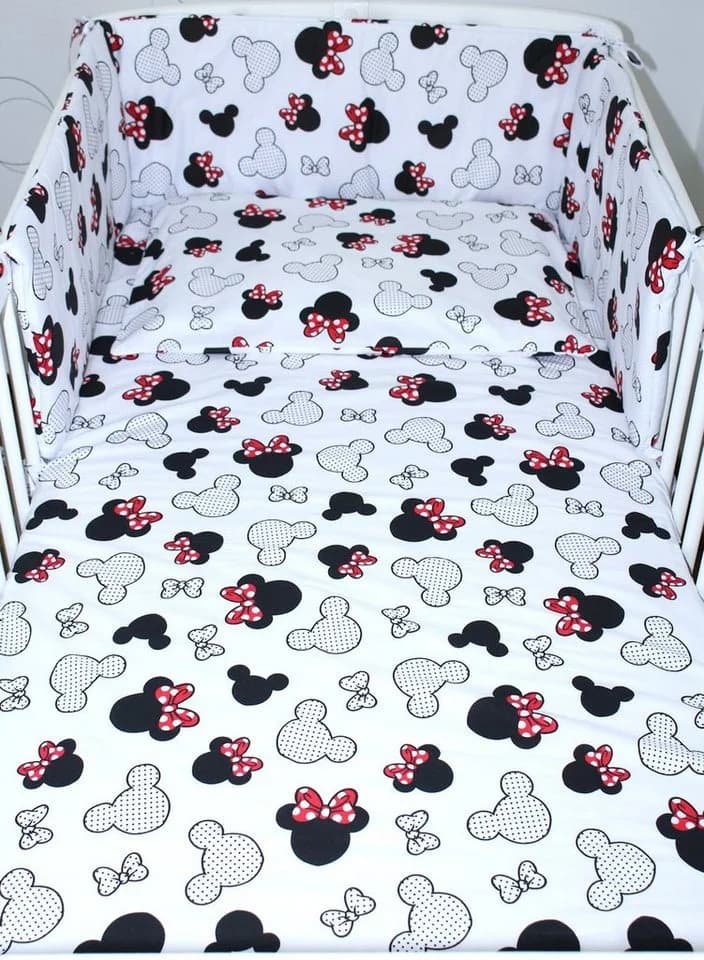 Primawela Babybettwäsche 6-tlg. Set Chiffonhimmel - Bild 3