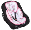 Primawela Sitzverkleinerer Minky Einlage Rosa für Babyschale Bild 2