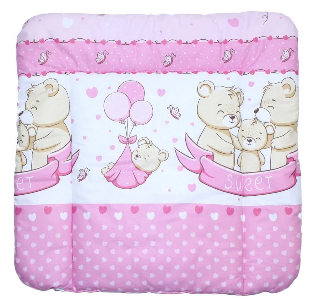 Primawela Wickelauflage Baby Rosa Waschbar Wickeltischauflage